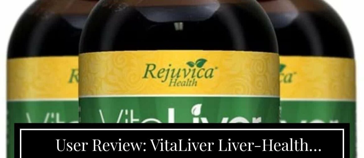 User Review: VitaLiver Liver-Health Cleanse and Detox Supplement with Milk Thistle - All-Natura...