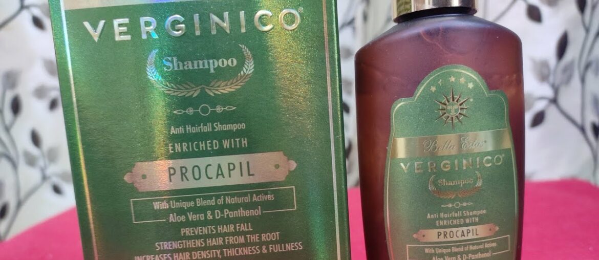 BellaEstas Verginico Anti Hair Fall Soft Shampoo With Procapil, Pro-Vitamin B5 And Aloe Vera