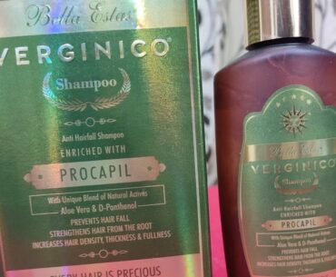 BellaEstas Verginico Anti Hair Fall Soft Shampoo With Procapil, Pro-Vitamin B5 And Aloe Vera