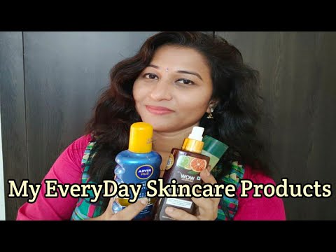 My EveryDay SkinCare Products For Oily Skin || Beauty || Vlog || Anusha Vlogs