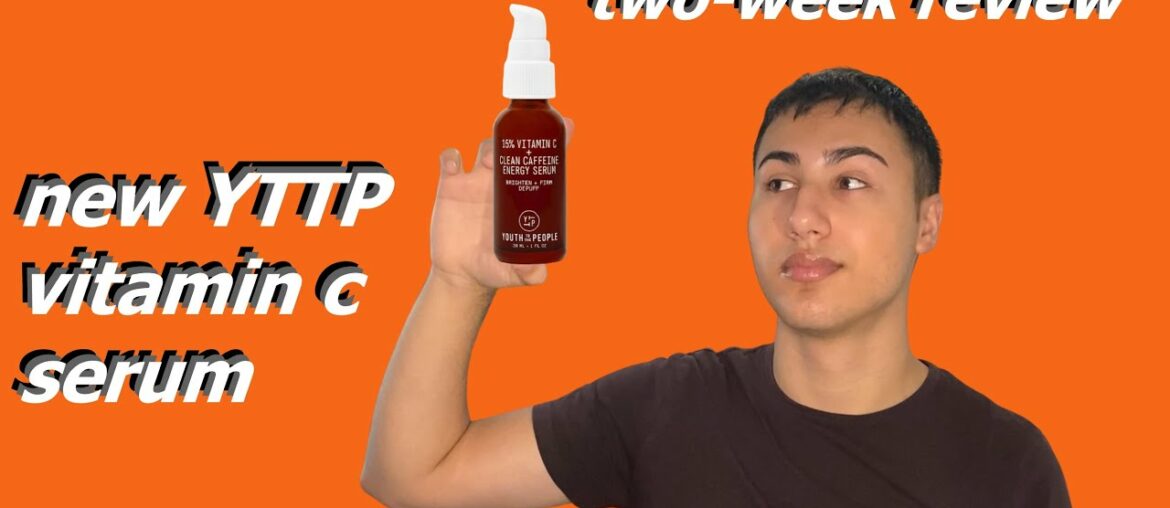 youth to the people 15% vitamin c + clean caffeine energy serum two-week review // skin sympathy