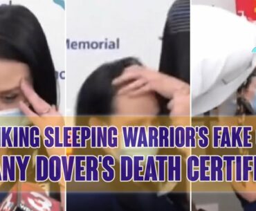 Flat Earth Sleeping Warrior misinformation; Tiffany Dover over Pfizer COVID-19 vaccine, Tennessee