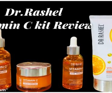 Dr RASHEL VITAMIN-C KIT REVIEW #drrashel