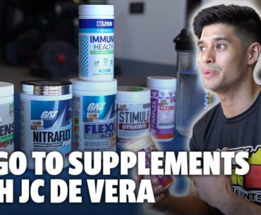 HEALTH AND FITNESS SUPPLEMENTS WITH JC DE VERA! | SECRET TO STAYIN FIT AND LOOKIN YOUNG REVEALED!