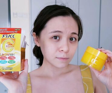 Melano CC Vitamin C Brightening Gel First Impressions // JQLeeJQ