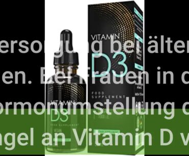 Test 2021: plantrition Vitamin D3 Tropfen Vegan 1000 I.E. pro Tropfen 1.350 Tropfen Vitamin D...