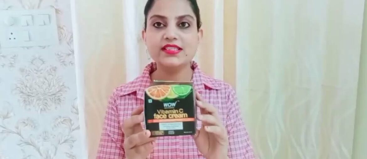 Wow Skin Science Vitamin c face Cream review ||  Wow vitamin c face cream honest review 2021