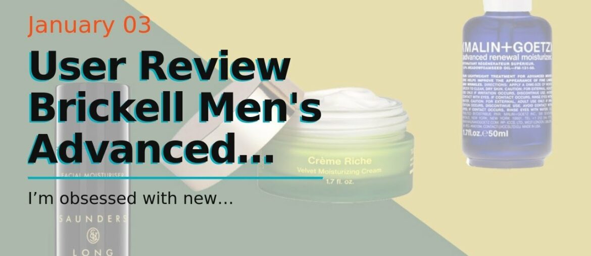 User Review Brickell Men's Advanced Anti-Aging Routine, Night Face Cream, Vitamin C Facial...