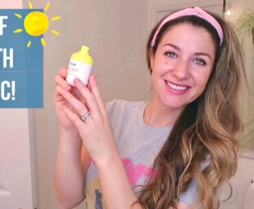NEW! SUPERGOOP DAILY DOSE VITAMIN C + SPF | LETS CHECK OUT THE FORMULA AND INGREDIENTS!