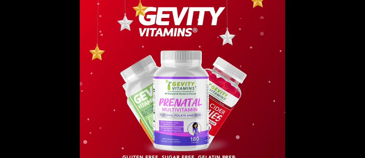 Holiday Special Offer - Vitamin Supplements by Gevity Vitmains