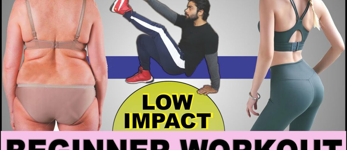 BEGINNER LEVEL LOW IMPACT HOME WORKOUT | FAT LOSS |