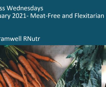 Wellness Wednesday - Meat Free & Flexitarian Diets