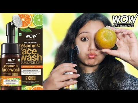 WOW Skin Science  Vitamin C Foaming Face Wash || Honest Review ||