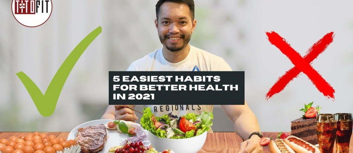 5 HEALTHY HABITS for 2021 - TitoFit Tips - New Year Resolutions