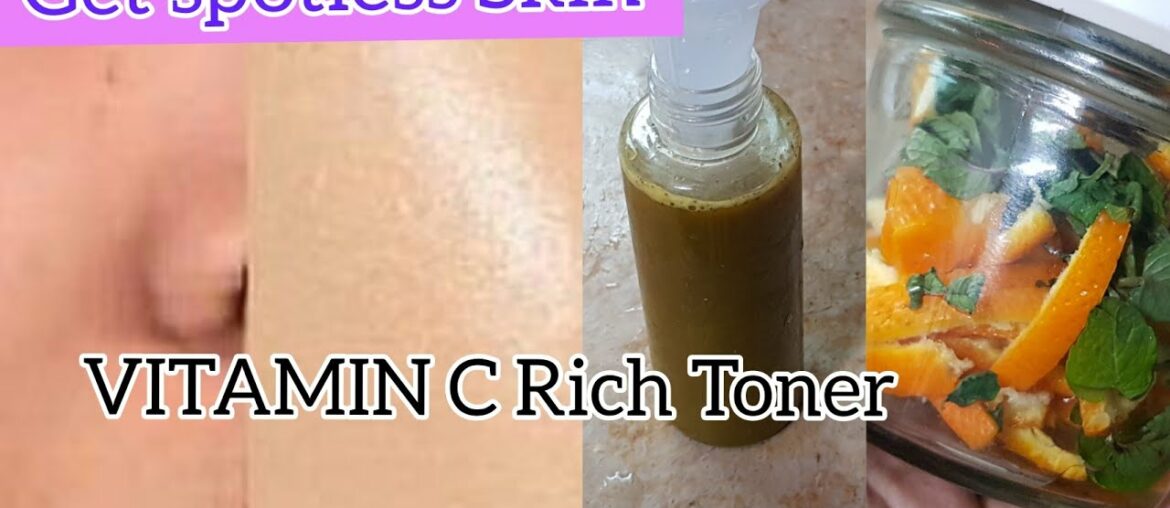 Remedies With Khanum :RICH Vitamin C TONER Review ( Get spotless, clear , Glowinh Skin )