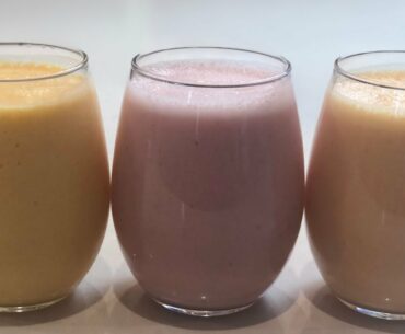 3 Healthy Smoothies I Easy Smoothie Recipes