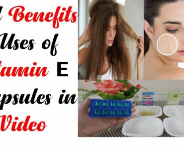 All Benefits & Uses of Evion Capsules l vitamin e for eczema l vitamin e moisturizer lEvion miracles