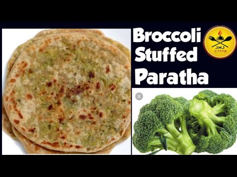 Broccoli Paratha Recipe /Broccoli Weight Loss Recipe /Broccoli Recipe Malayalam /JMJ  KITCHEN