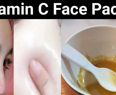 Vitamin C  Face Pack For Glowing & Glossy Skin #shorts || Winter Skin Care || Rose Beauty Secrets