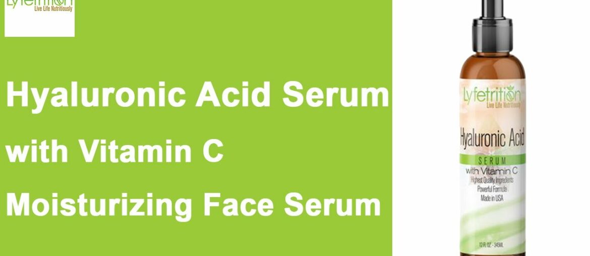 Hyaluronic Acid Serum with Vitamin C - Moisturizing Face Serum