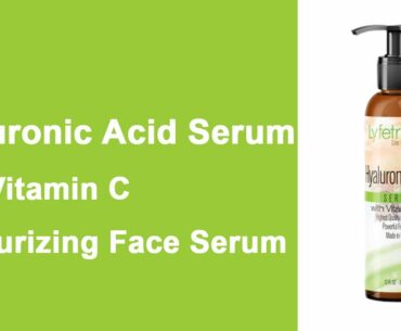 Hyaluronic Acid Serum with Vitamin C - Moisturizing Face Serum