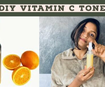 DIY | Vitamin C Toner || Vitamin C Toner For Face In Telugu | Vitamin C for Skin Whitening in Telugu