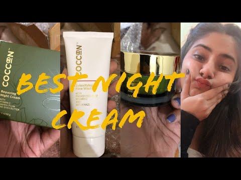 COCCOON BEAUTY | PRODUCT REVIEW | BEST NIGHT CREAM | BEST FACEWASH | COCCOON BEAUTY NIGHT CREAM |