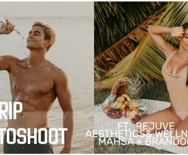 IV DRIP PHOTOSHOOT BTS w/ Rejuve Aesthetics & Wellness | Ft. Mahsa + Brandon