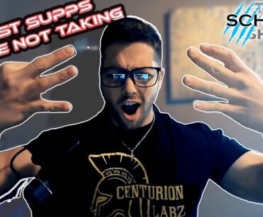 Best Bodybuilding Supplements you're not taking BUT SHOULD! - Science Based ~ The Schedz Show