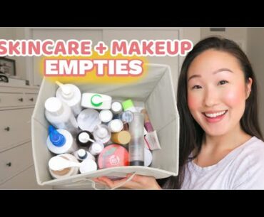 Product Empties | SKINCARE and MAKEUP (+how long they lasted!)