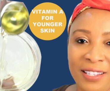 50 LOOK 30, APPLY THIS VITAMIN A RETINOL AT NIGHT WAKE UP WITH WRINKLE FREE, YOUNGER LOOKING SKIN