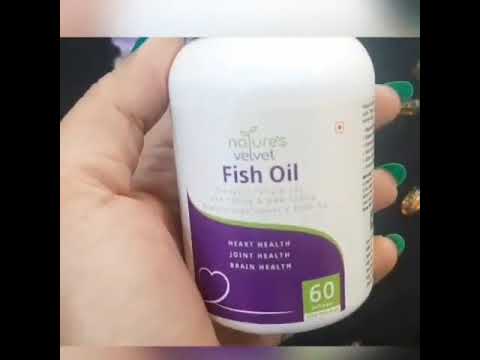 Health Benefits Of Fish Oil from Nature's Velvet