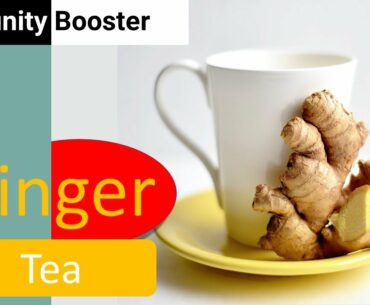 Immune Booster: 3 Minute Ginger Tea | Kaada | Immune Boosting Tea | Home Remedy For Cold, Cough