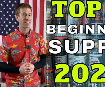 Top 3 Supplements for Beginners | Not Sponsored | Best Supplements in 2021 to Build Your Best Body