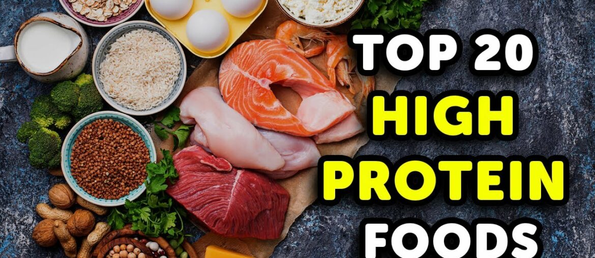20 Delicious High Protein Foods List
