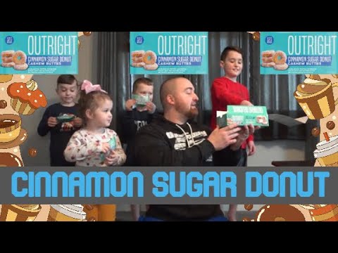 Outright Bar Review - Cinnamon Sugar Donut Cashew Butter - MTS Nutrition - Tiger Fitness