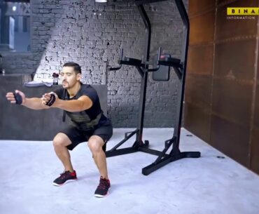 Training Station Domyos TS900 Pull Up, Dips & Core Workout