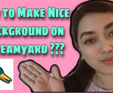 VLOG#209 BASIC TUTORIAL OF HOW TO MAKE NICE BACKGROUND ON STREAMYARD || TAGALOG TUTORIAL