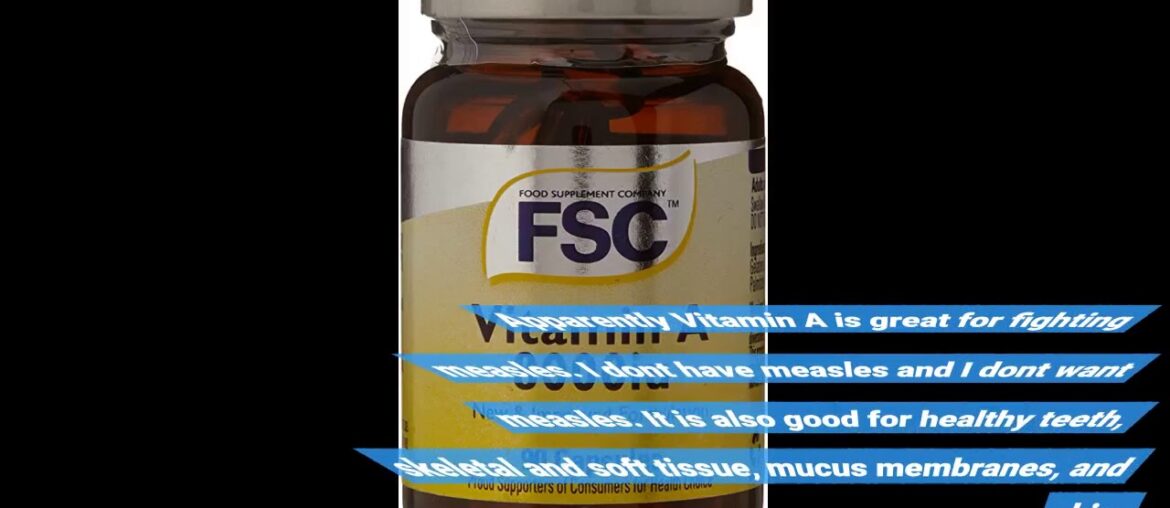 Review Fsc Vitamin A 7500Iu 90 Capsules