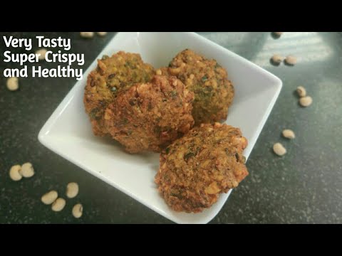 Alasanda Vadalu - BlackEyeBeans Vada with Amaranth Leaves | Bobbarla Vadalu | Crispy Alasanda Garelu