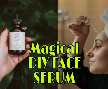 DIY face serum at home  | Face serum with vitamin e