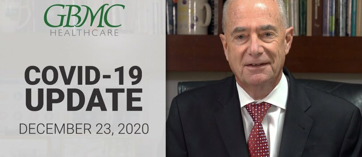 December 23: COVID-19 Update with President and CEO, John B. Chessare, MD, MPH