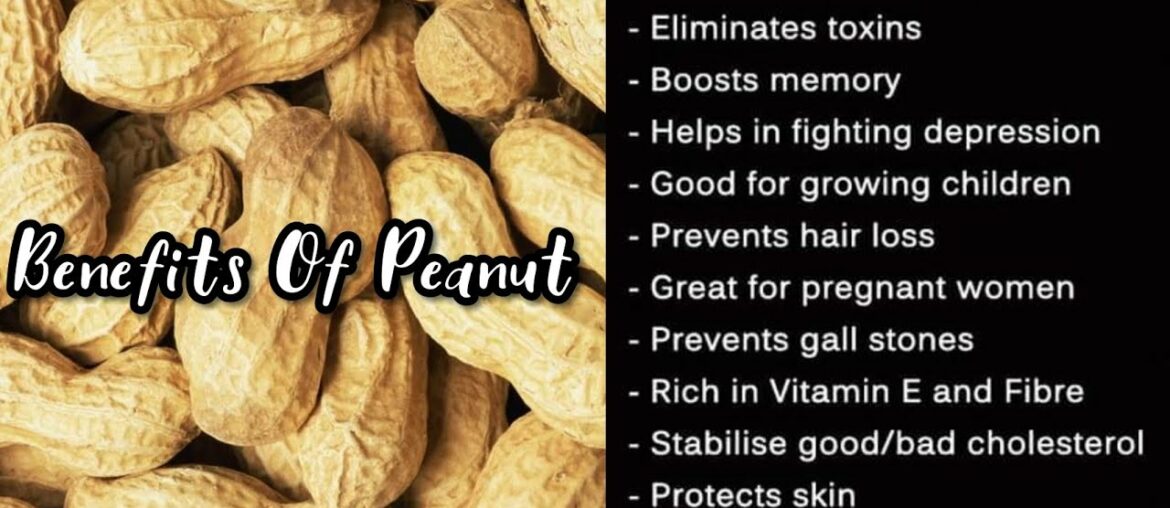 Health Benefits of Peanut | High source of Vitamin E | Asma Saqib