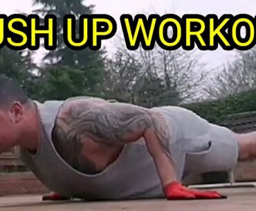 PUSH UP WORKOUT HOW TO GROW A BIG CHEST AND TRICEPS STAMINO FITNESS