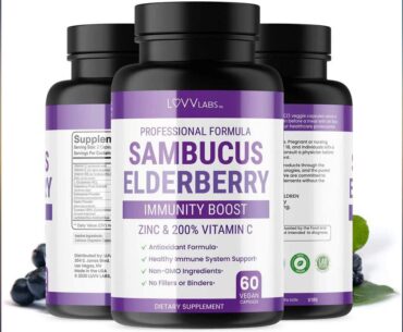 LUVV Labs Immune Boost and Support with Elderberry, Echinacea, Vitamin C, review