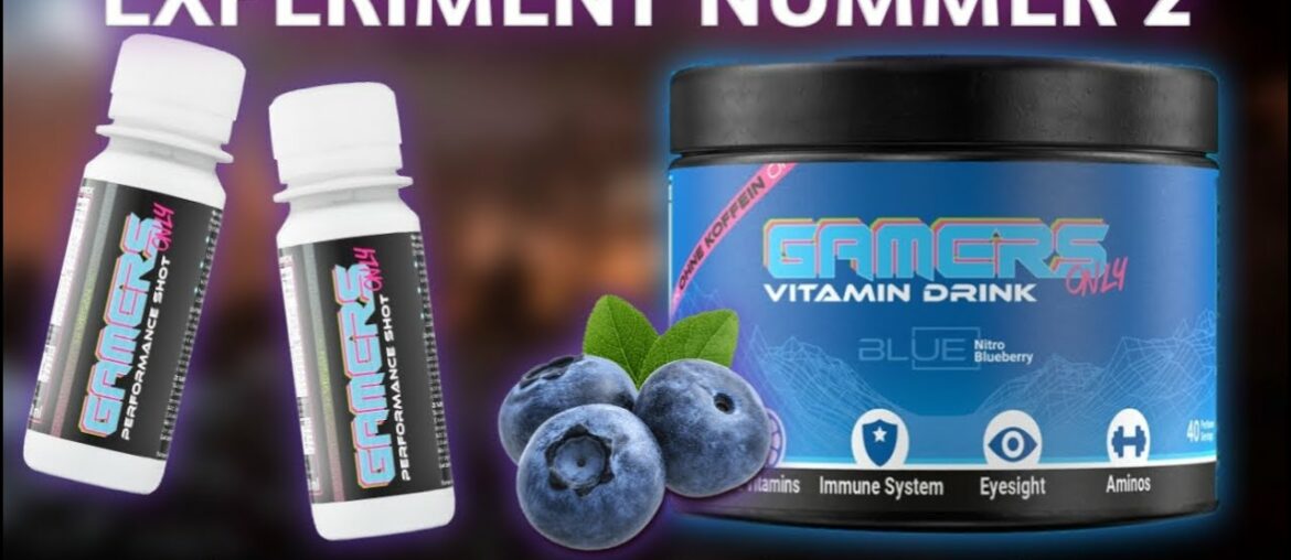 Gamers Only Vitamin Drink EXTREME | BURN Gaming