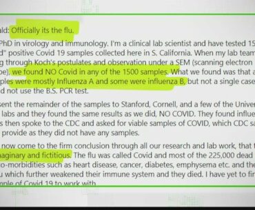 Verify: Is COVID-19 actually influenza?
