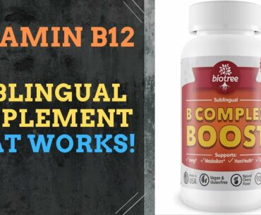 SUBLINGUAL VITAMIN B12 THAT WORKS! - My Review of Vitamin B12 Supplement on Amazon - Helped Heal Me