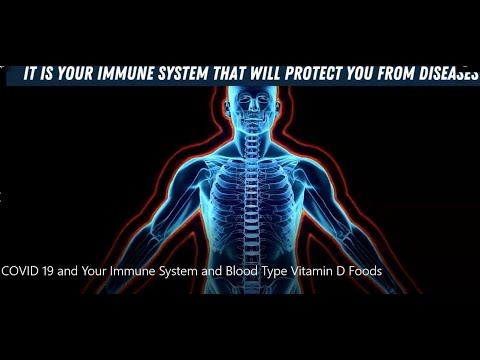 COVID 19 and Your Immune System and Blood Type Vitamin D Foods