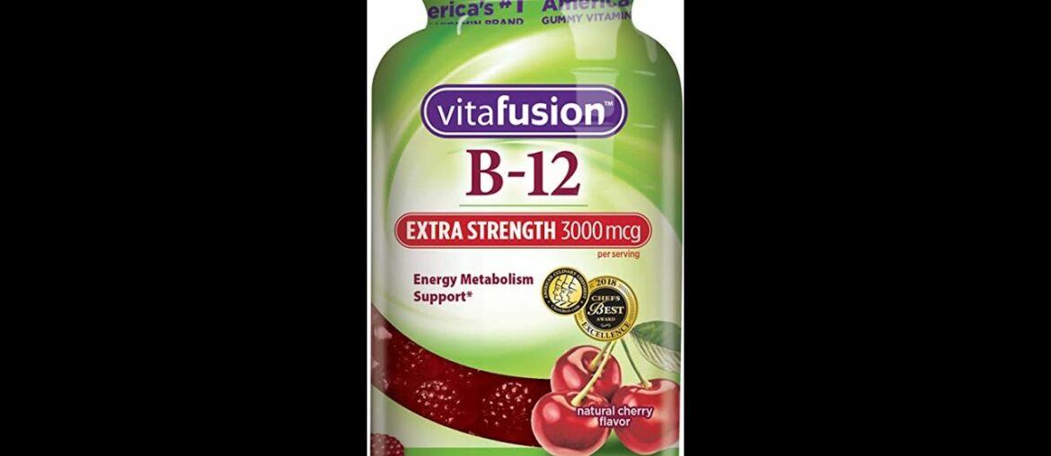 REVIEW Vitafusion Vitamin B-12 1000 mcg Gummy Supplement, 140ct